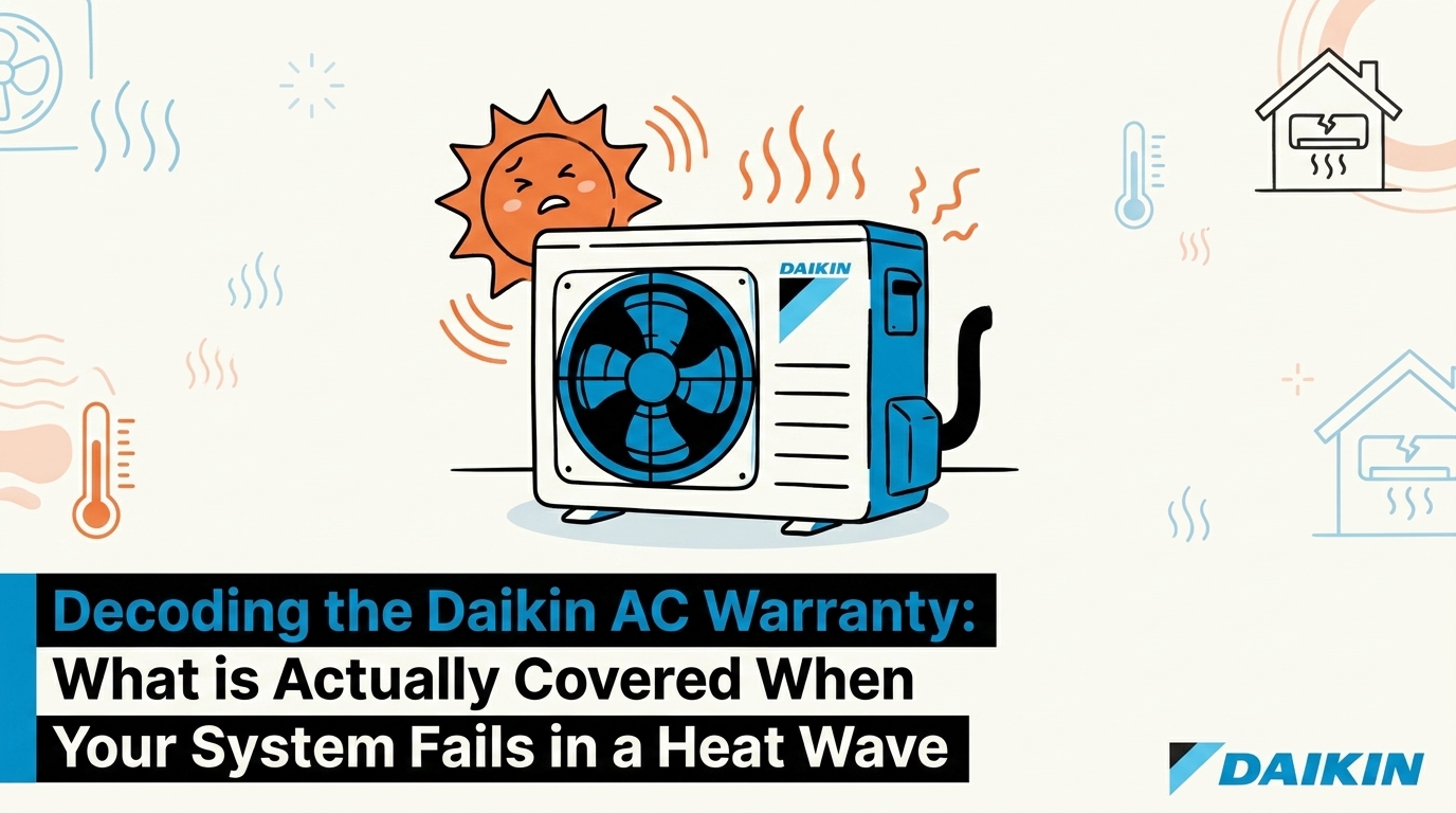 Decoding the Daikin AC Warranty: What is Actually Covered When Your System Fails in a Heat Wave — featured image