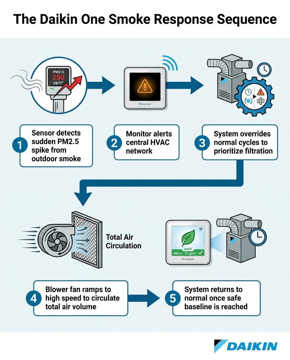 The Daikin One Smoke Response Sequence