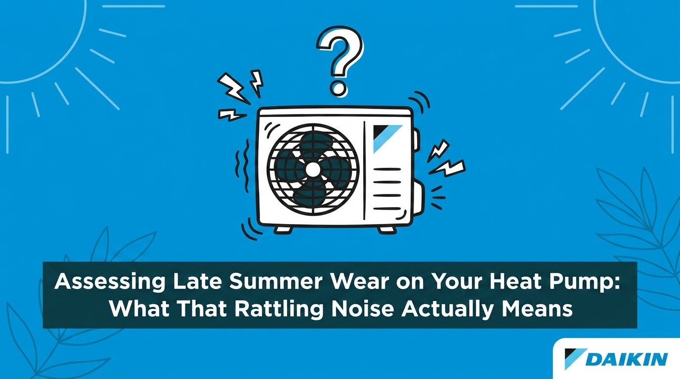 Assessing Late Summer Wear on Your Heat Pump: What That Rattling Noise Actually Means — featured image