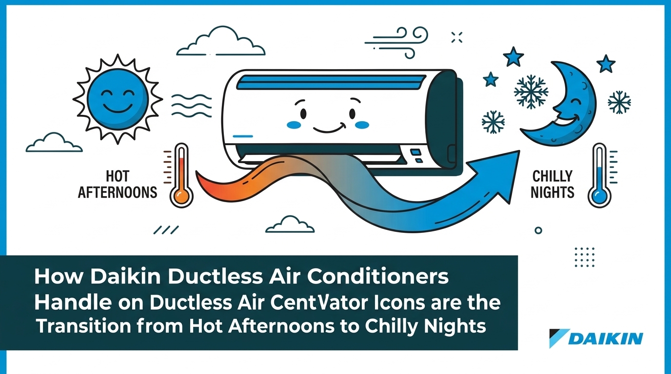 How Daikin Ductless Air Conditioners Handle the Transition from Hot Afternoons to Chilly Nights — featured image