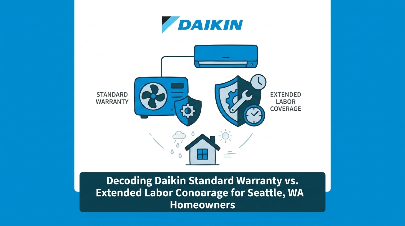 Decoding Daikin Standard Warranty vs. Extended Labor Coverage for Seattle, WA Homeowners — featured image