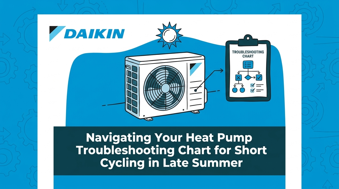 Navigating Your Heat Pump Troubleshooting Chart for Short Cycling in Late Summer — featured image