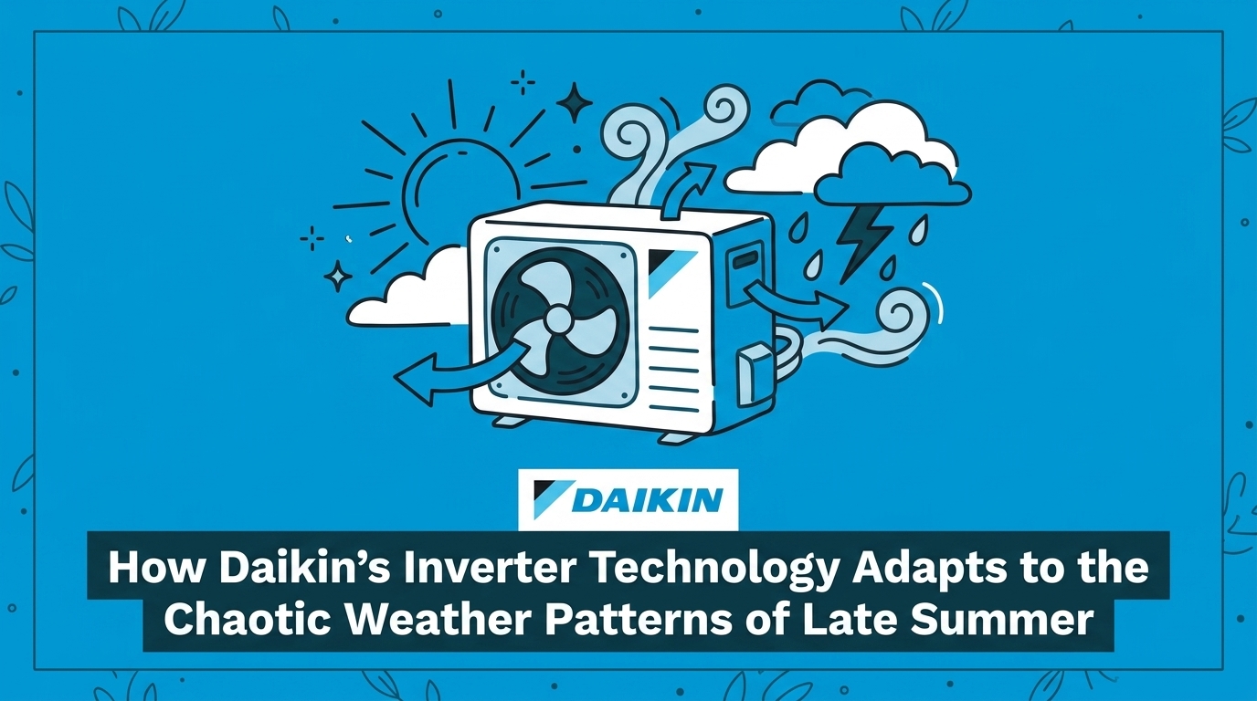 How Daikin's Inverter Technology Adapts to the Chaotic Weather Patterns of Late Summer — featured image