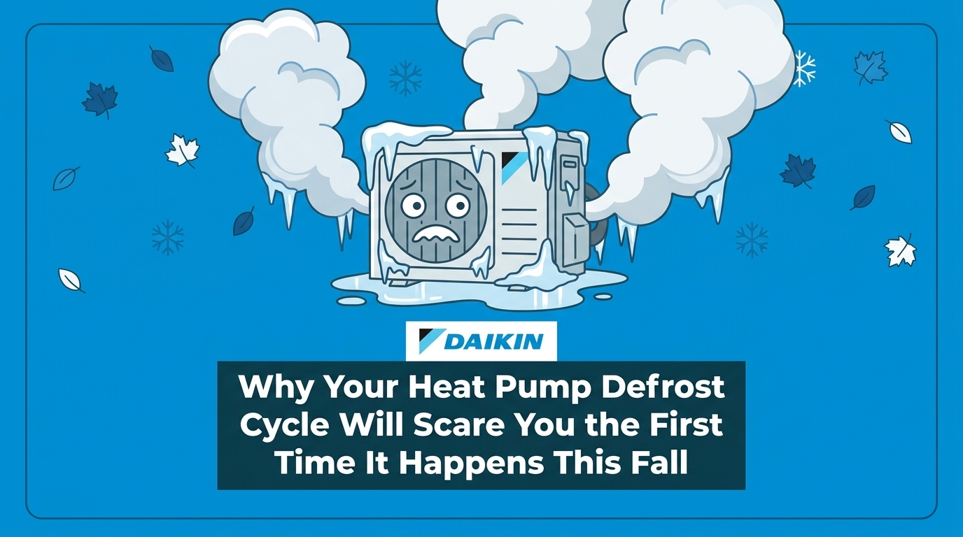 Why Your Heat Pump Defrost Cycle Will Scare You the First Time It Happens This Fall — featured image