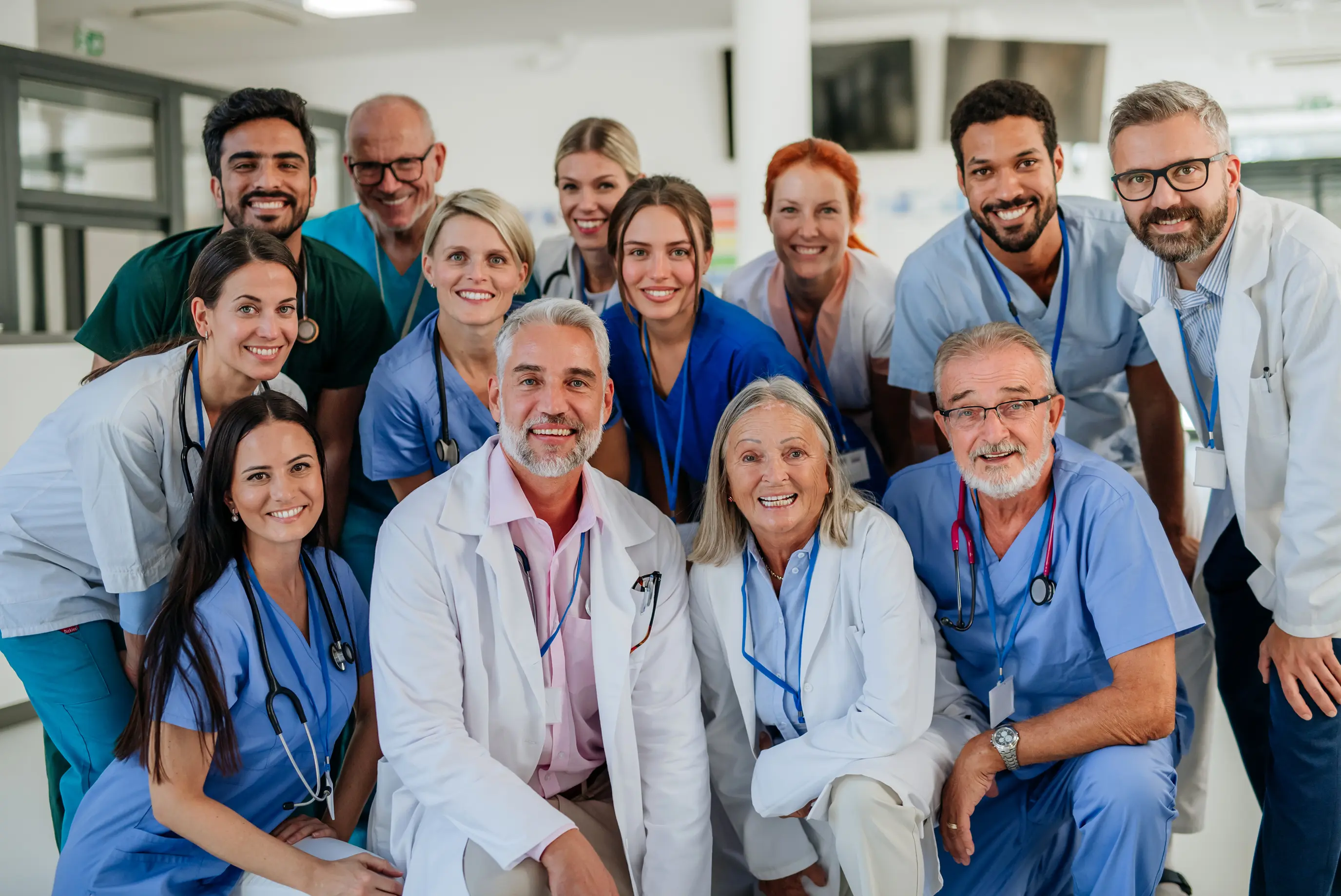Image of a group of happy dentists