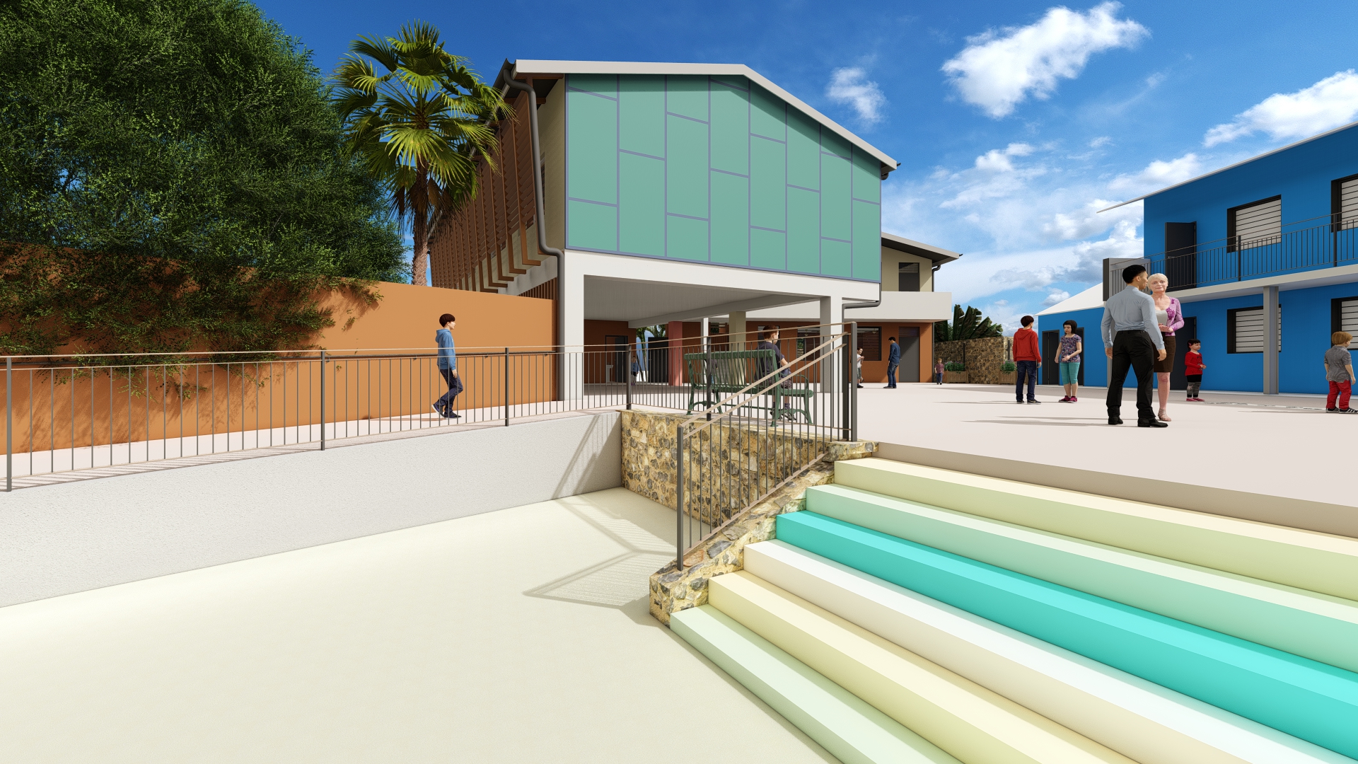T6 Mtsangamouji - Aménagement de Salles de Classe par Kujenga Architectes