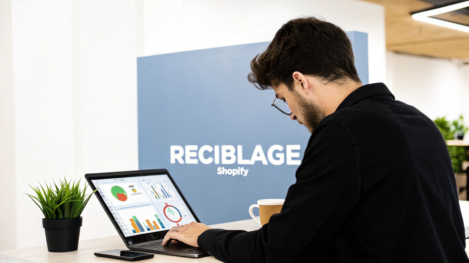 Un entonnoir de vente illustrant le processus de remarketing Shopify, guidant les visiteurs vers la conversion.