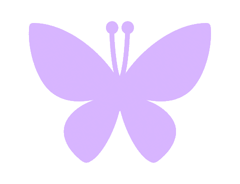 A gentle animated butterfly softly  floating with subtle motion.