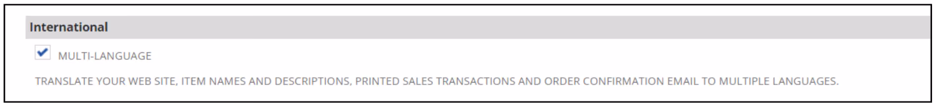 suitecommerce multi language