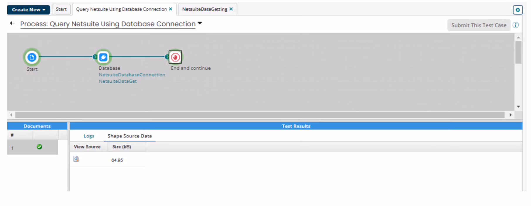 NetSuite Boomi database query