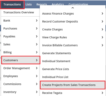 NetSuite Project Management