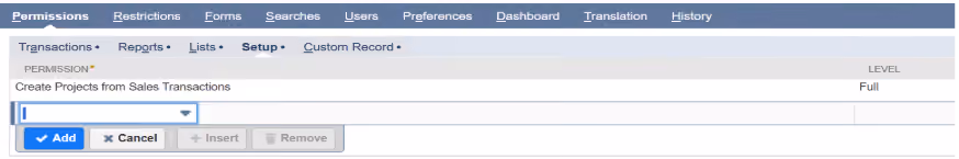 NetSuite Project Management