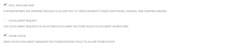 NetSuite SuiteCommerce Pickup in Store