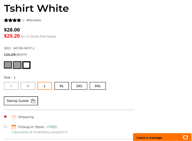 NetSuite SuiteCommerce Pickup in Store