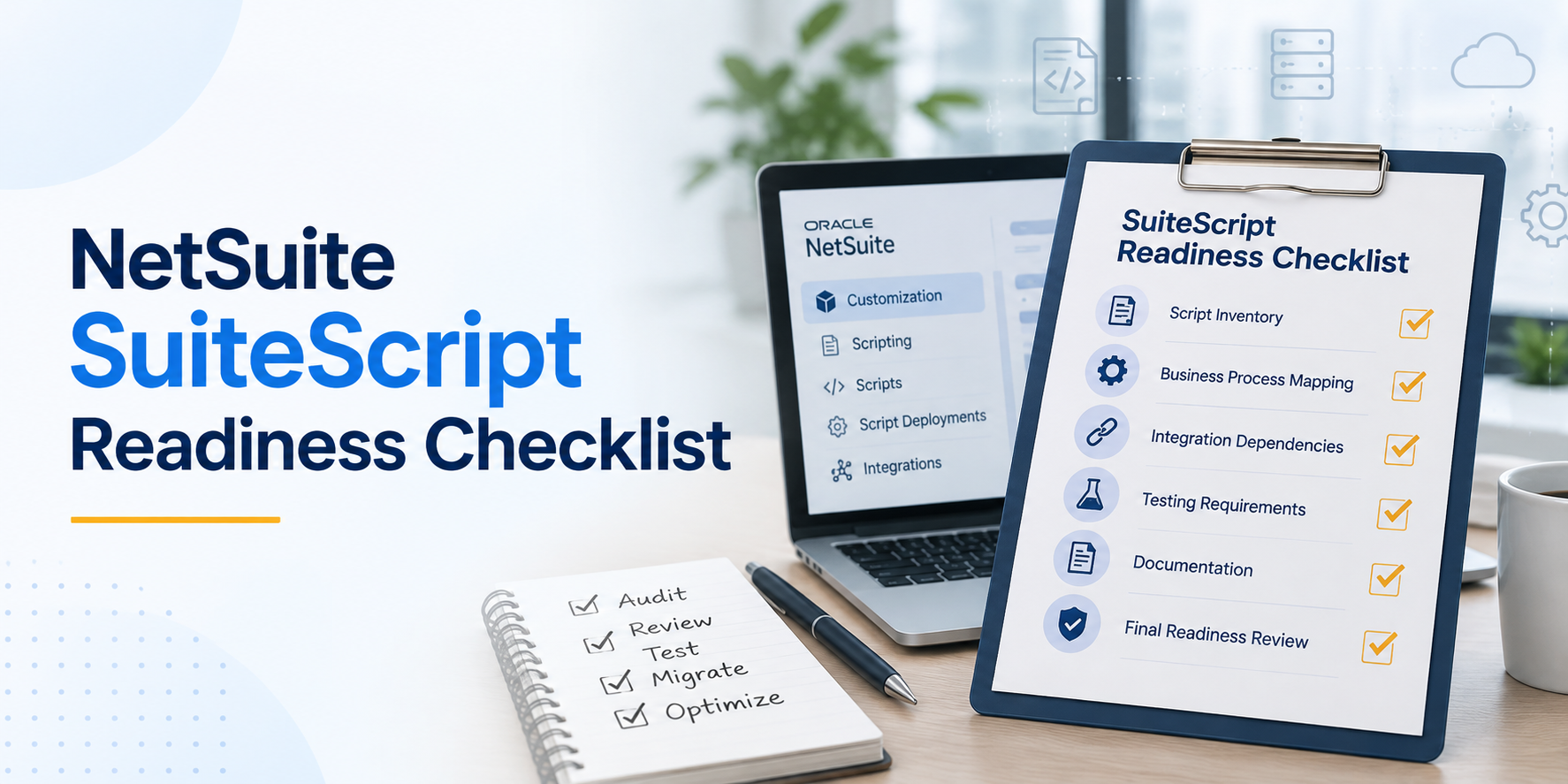 NetSuite SuiteScript Readiness Checklist