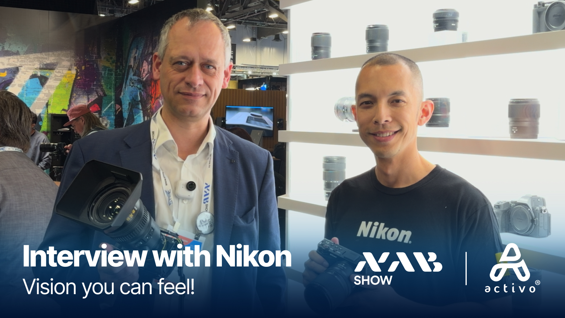 Nikon: Vision you can feel | Activo® at NAB Show 2026