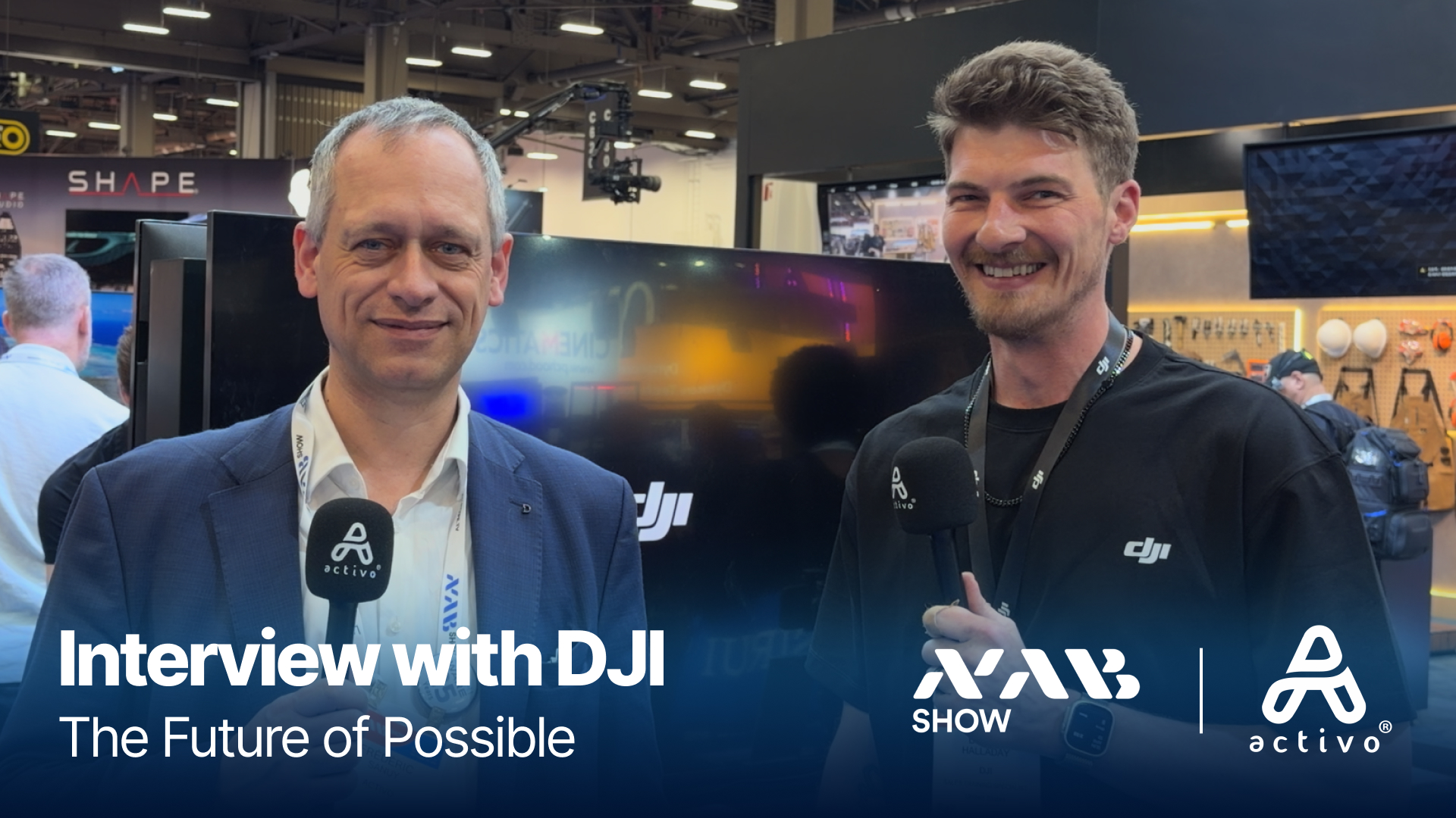 DJI: The Future of Possible | Activo® at NAB Show 2026