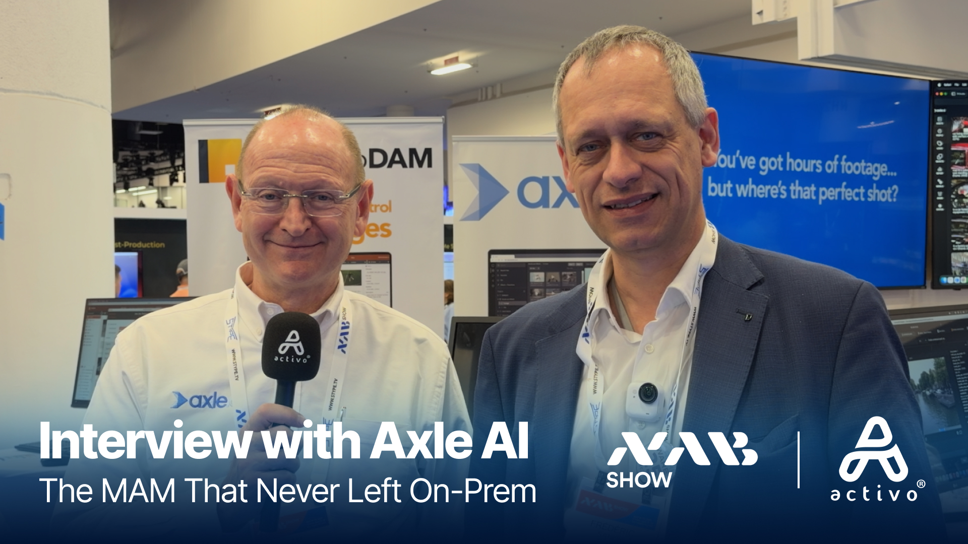 Axle AI: The MAM That Never Left On-Prem | Activo® at NAB Show 2026