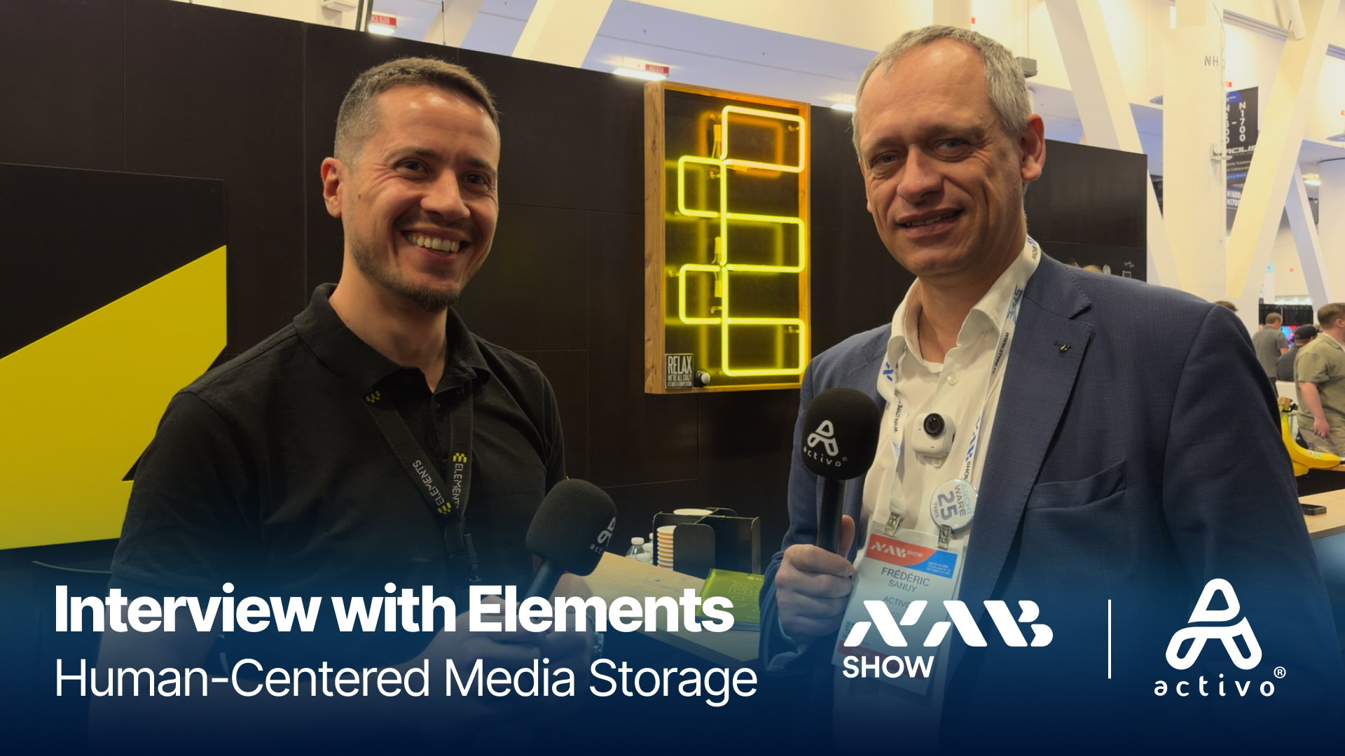 Elements: Human-Centered Media Storage | Activo® at NAB Show 2026
