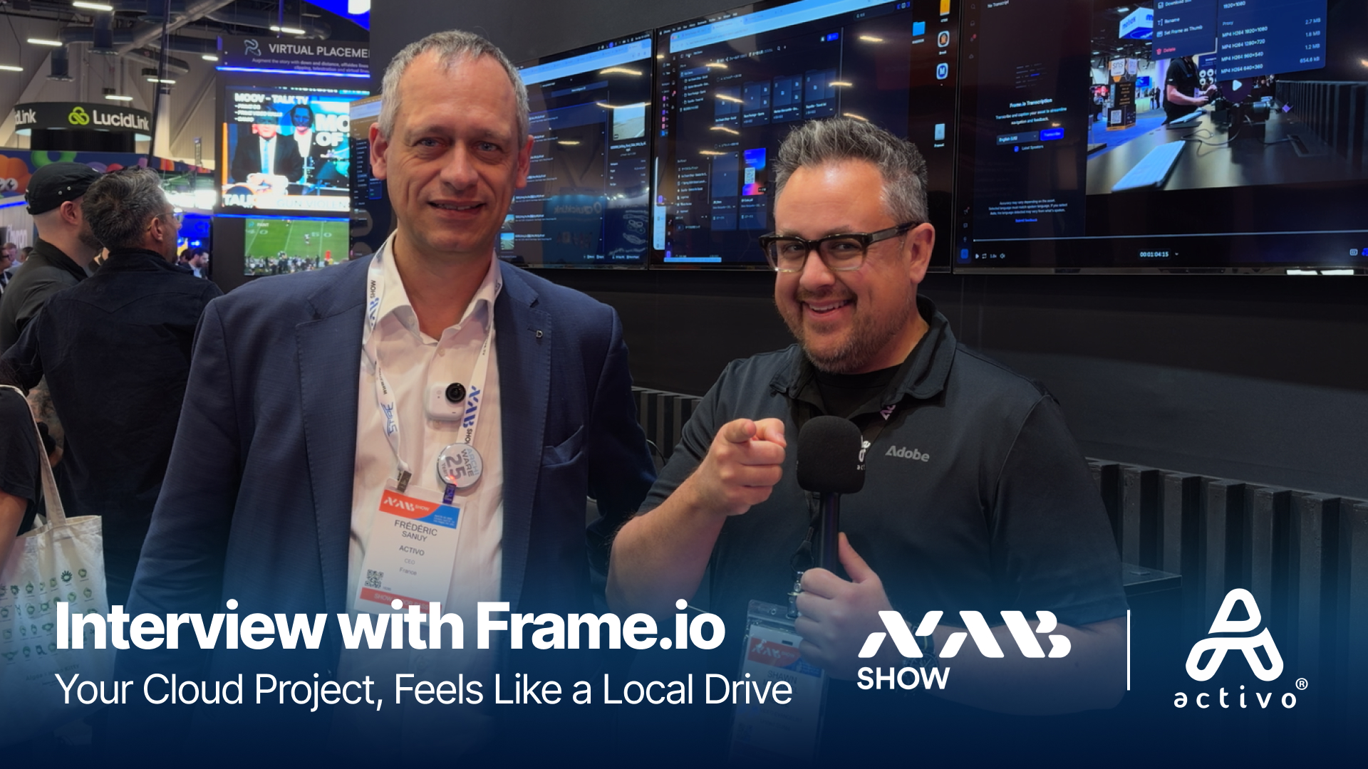 Frame.io Drive: Your Cloud Project, Feels Like a Local Drive | Activo® at NAB Show 2026