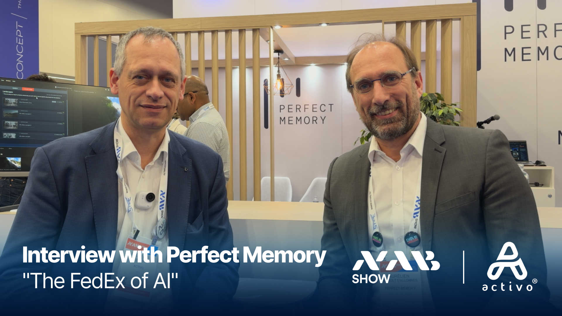 Perfect Memory: MAM as the FedEx of AI | Activo® at NAB Show 2026