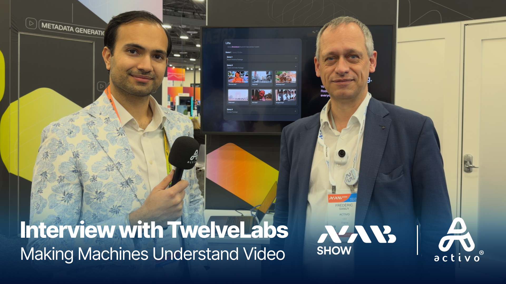 TwelveLbas: Making Machines Understand Video | Activo® at NAB Show 2026
