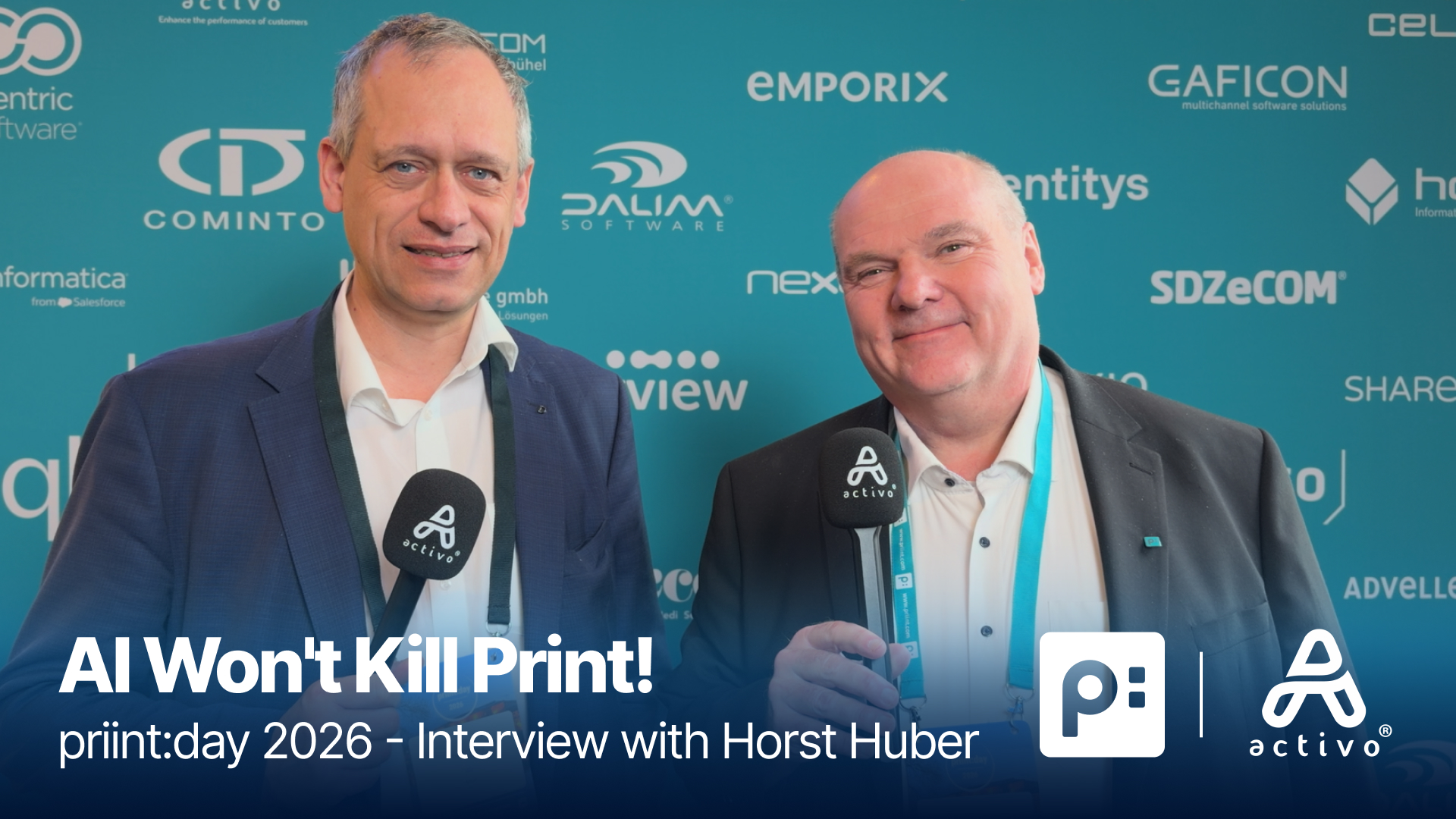 AI Won't Kill Print! | Activo® at priint:day 2026