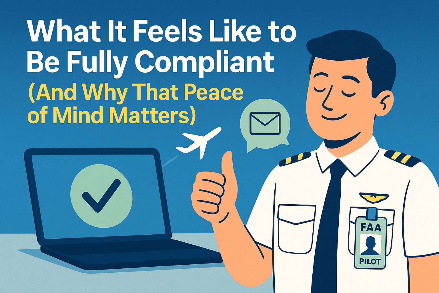 What It Feels Like to Be Fully Compliant (And Why That Peace of Mind Matters) | FAA Agent for Service