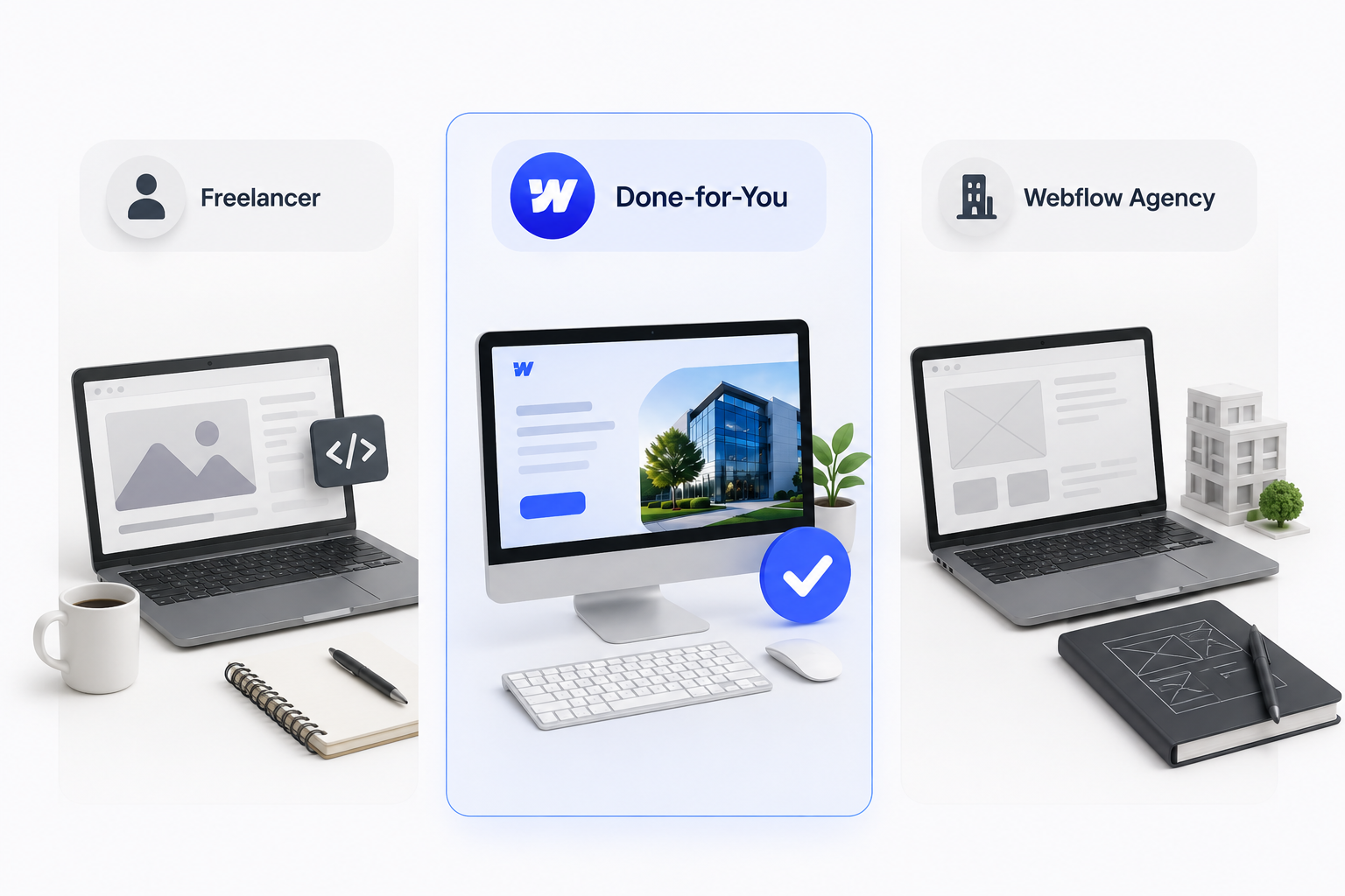 Webflow Customization vs. Hiring a Webflow Agency