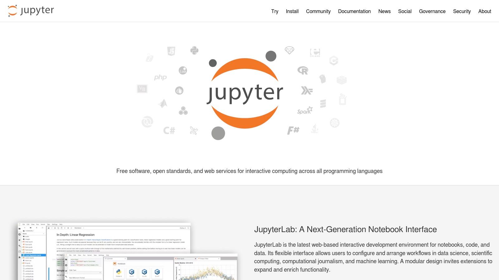 Project Jupyter (JupyterLab)