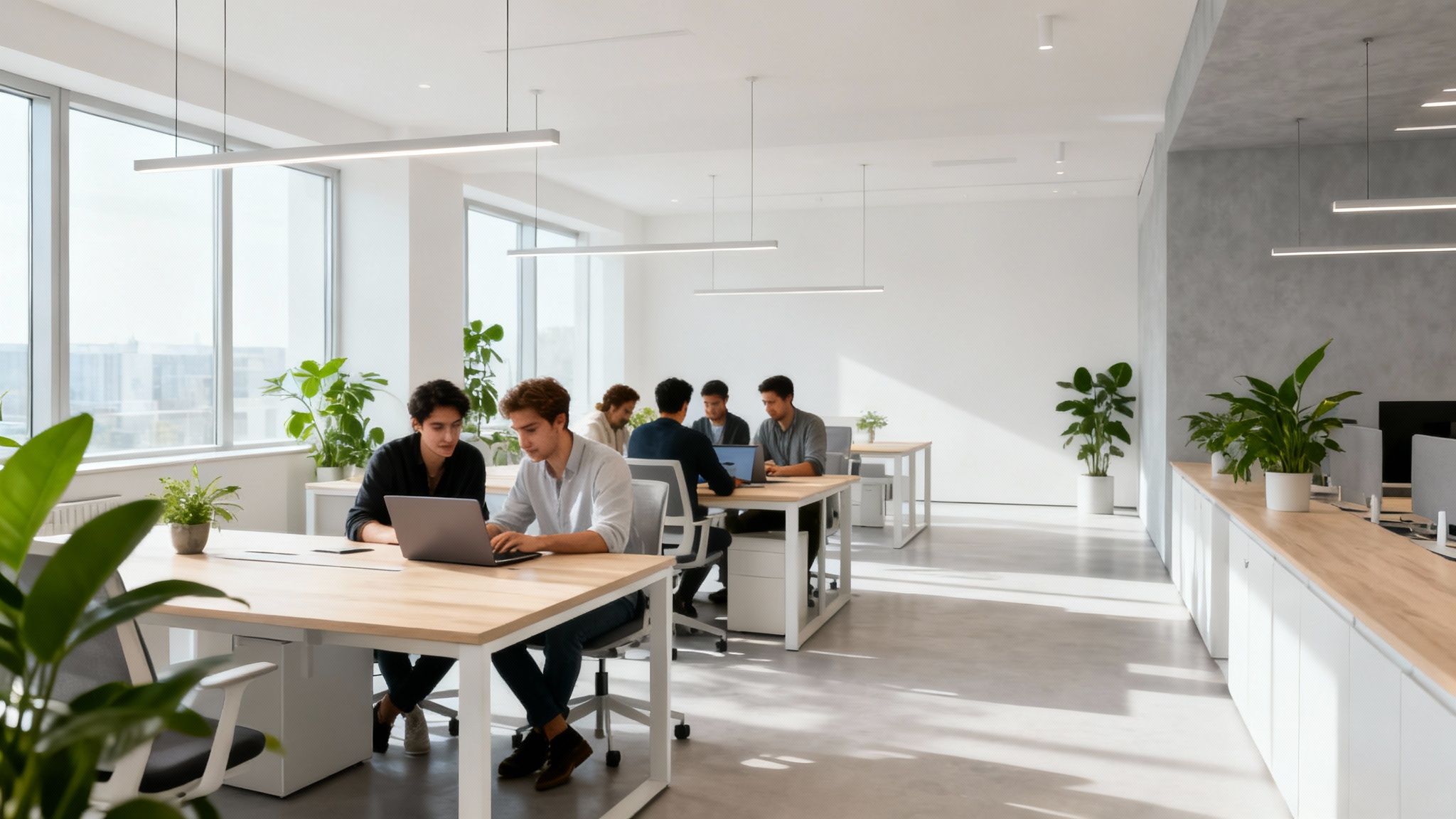 A Guide to Designing a Nordic Light Office for Technical Teams