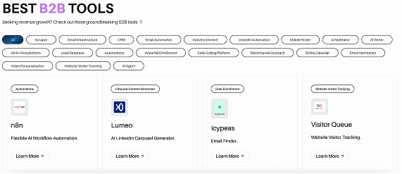 Salestechscout tools