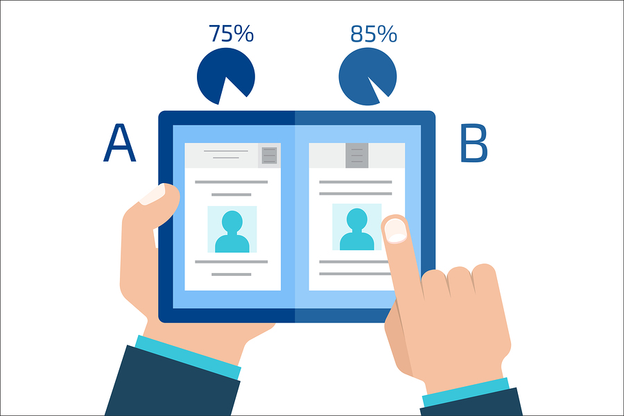 A/B testing