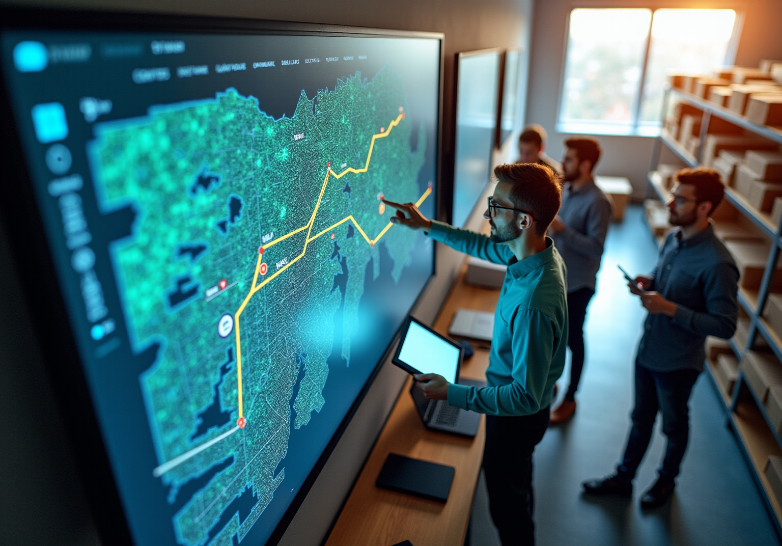 4 Passos para Otimizar o Planeamento de Rotas com Software de Entregas