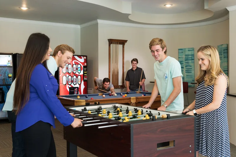 people playing pool