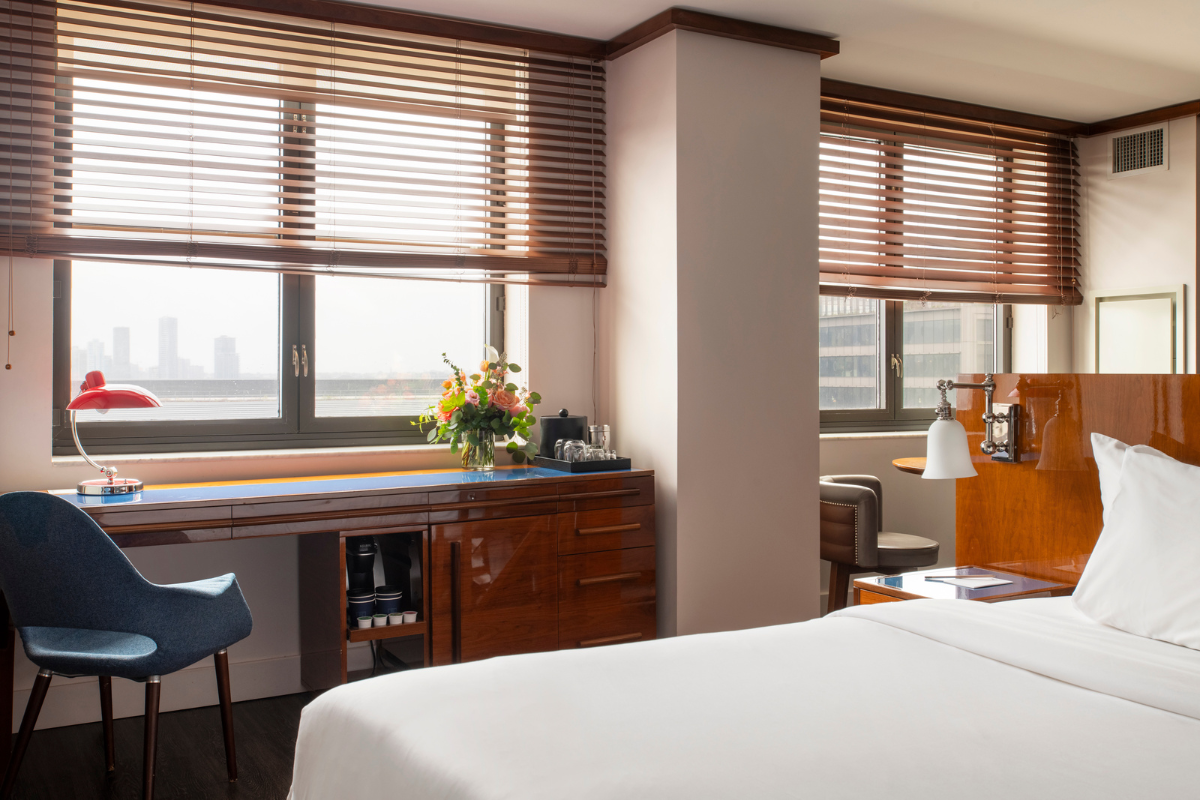Rooms with views at Hotel Hugo