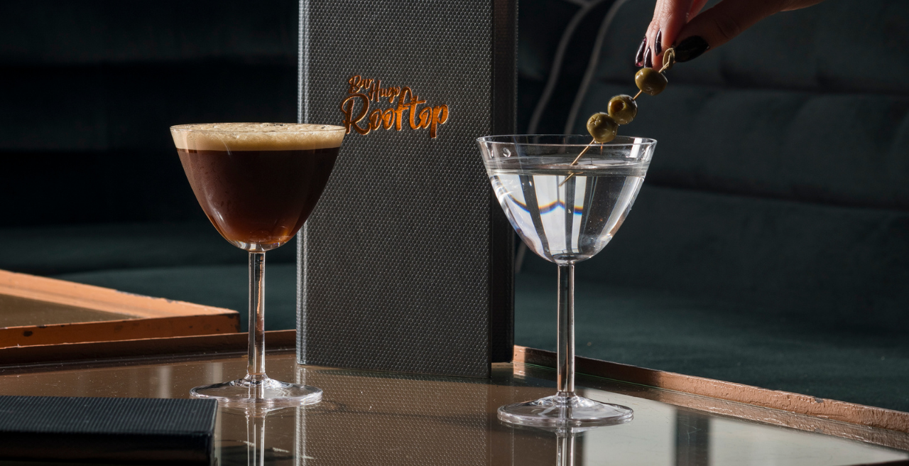 Festive rooftop cocktails at Hotel Hugo, the perfect holiday toast above SoHo.