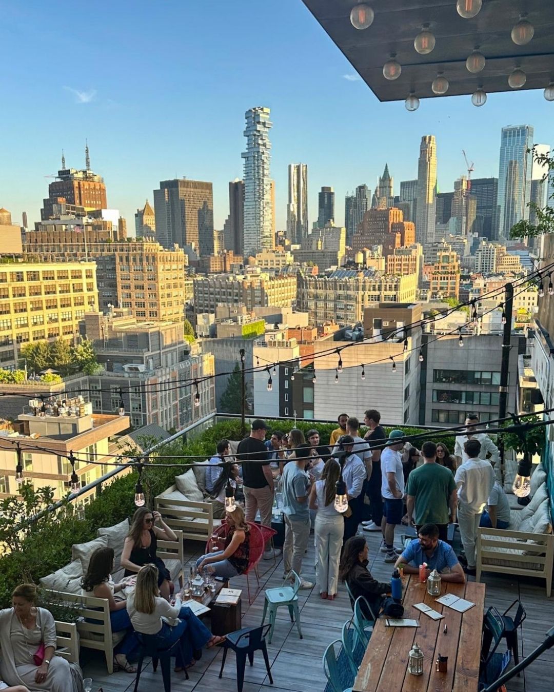 Instagram post featuring Hotel Hugo SoHo NYC experience