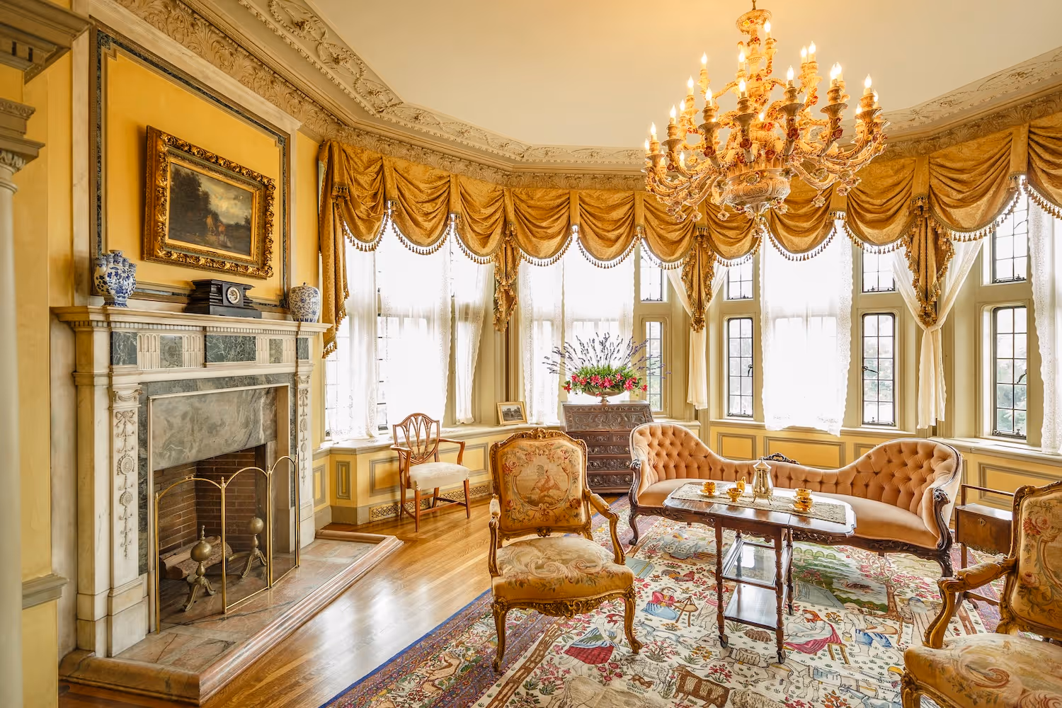 Castle Interior With Ornate Details - Casa Loma