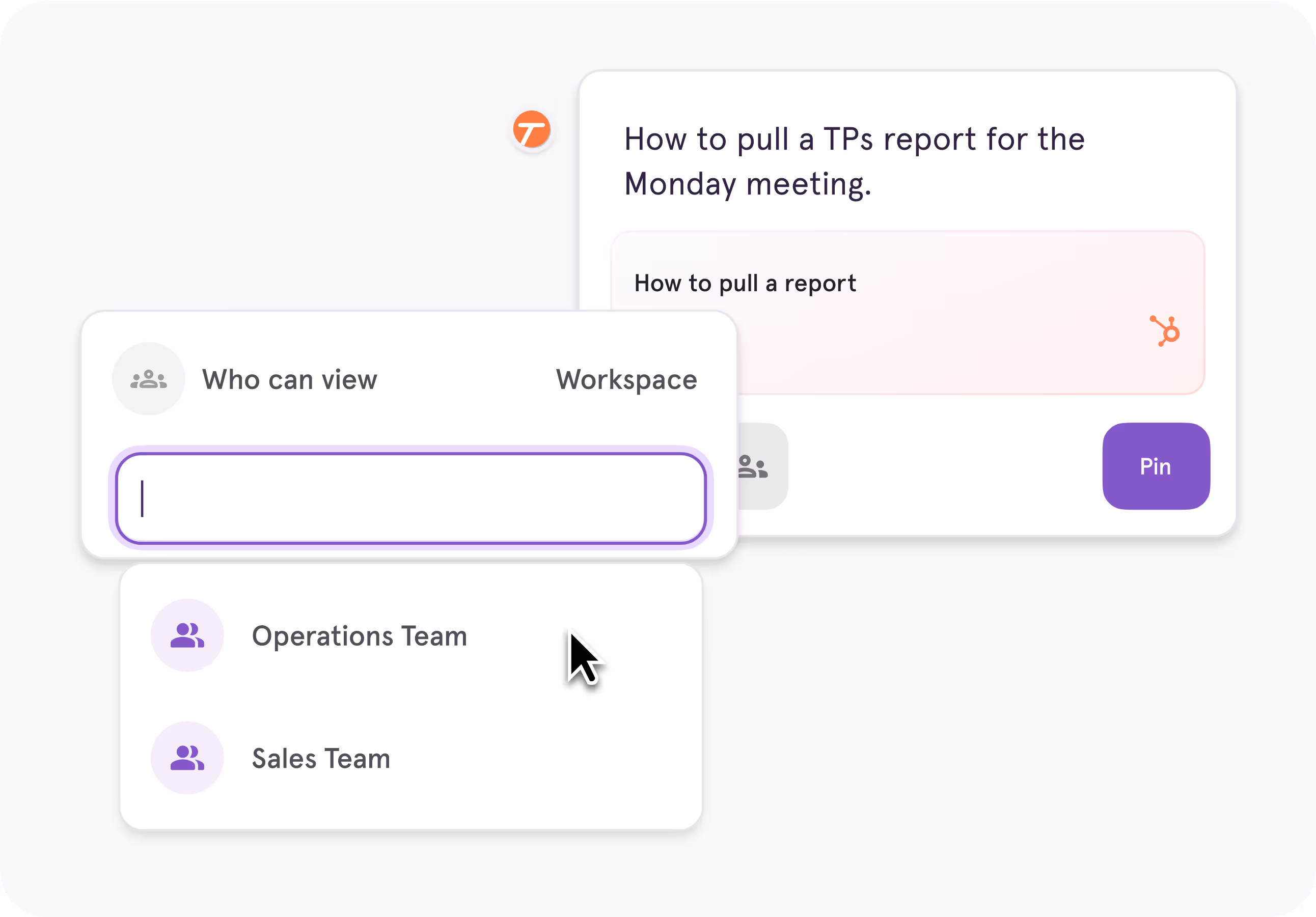 Screenshot demonstrating how employees can view Tango’s guides in the sidebar without searching, showing relevant walkthroughs for tasks like Salesforce Lead Creation.