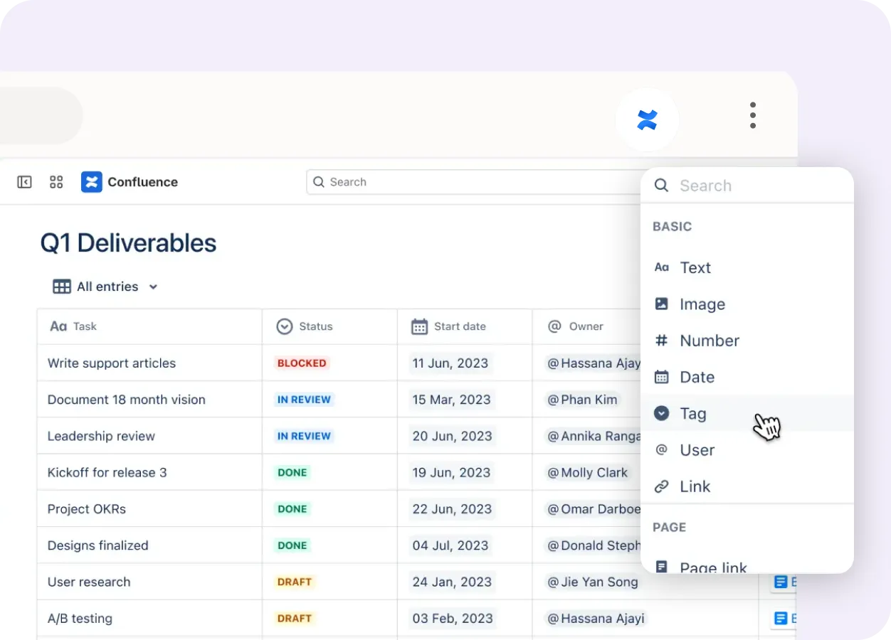Screenshot of a guide interface titled ‘Creating a Lead in Salesforce: Step-by-Step Guide,’ with options for scrolling and opening the guide, next to text highlighting Tango Capture and Tango Embed features