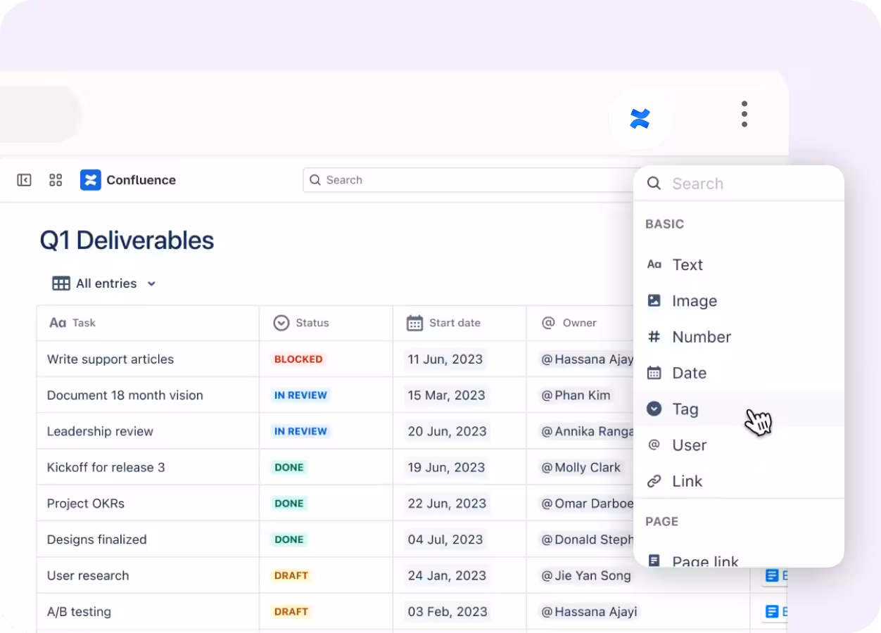Screenshot of a guide interface titled ‘Creating a Lead in Salesforce: Step-by-Step Guide,’ with options for scrolling and opening the guide, next to text highlighting Tango Capture and Tango Embed features