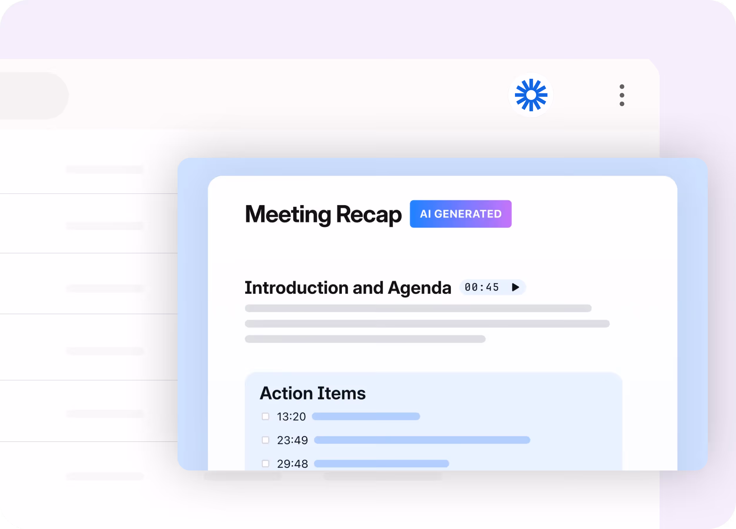 Screenshot of a guide interface titled ‘Creating a Lead in Salesforce: Step-by-Step Guide,’ with options for scrolling and opening the guide, next to text highlighting Tango Capture and Tango Embed features