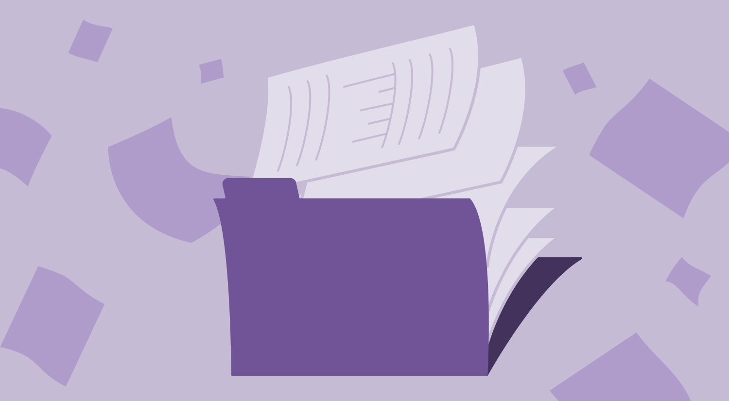 A Tango-branded image of sticky notes being organized into a folder.