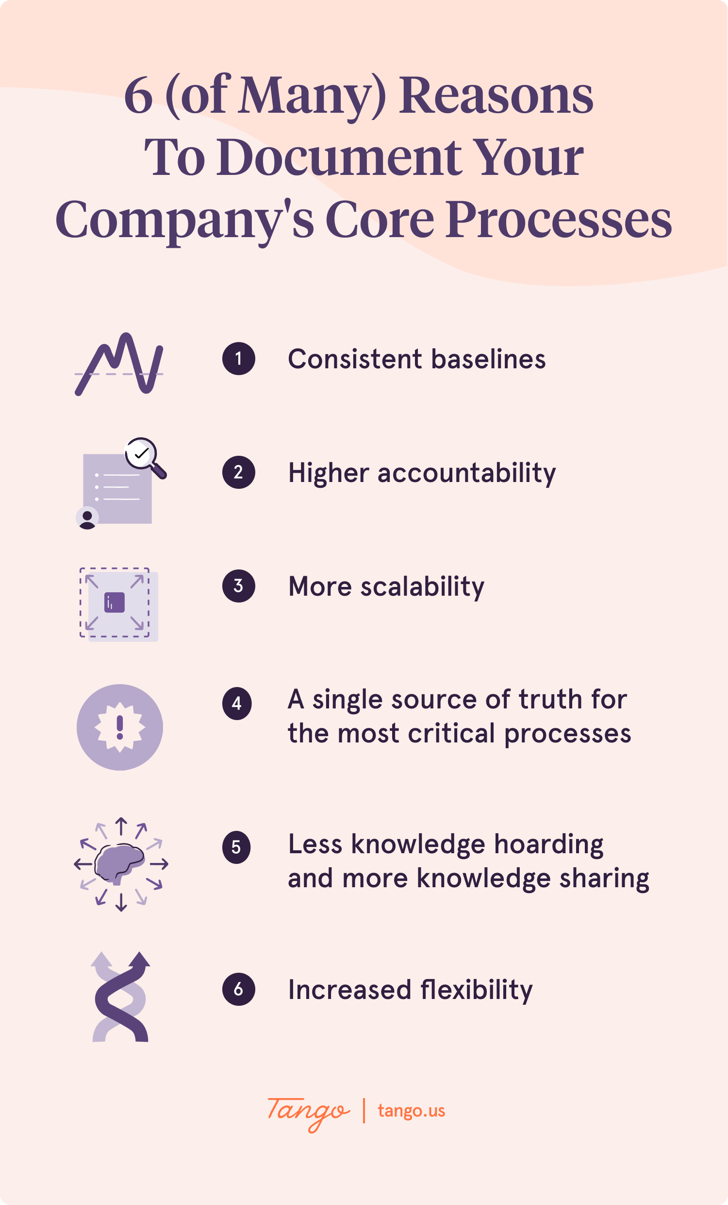 Six reasons why your company should prioritize process documentation.