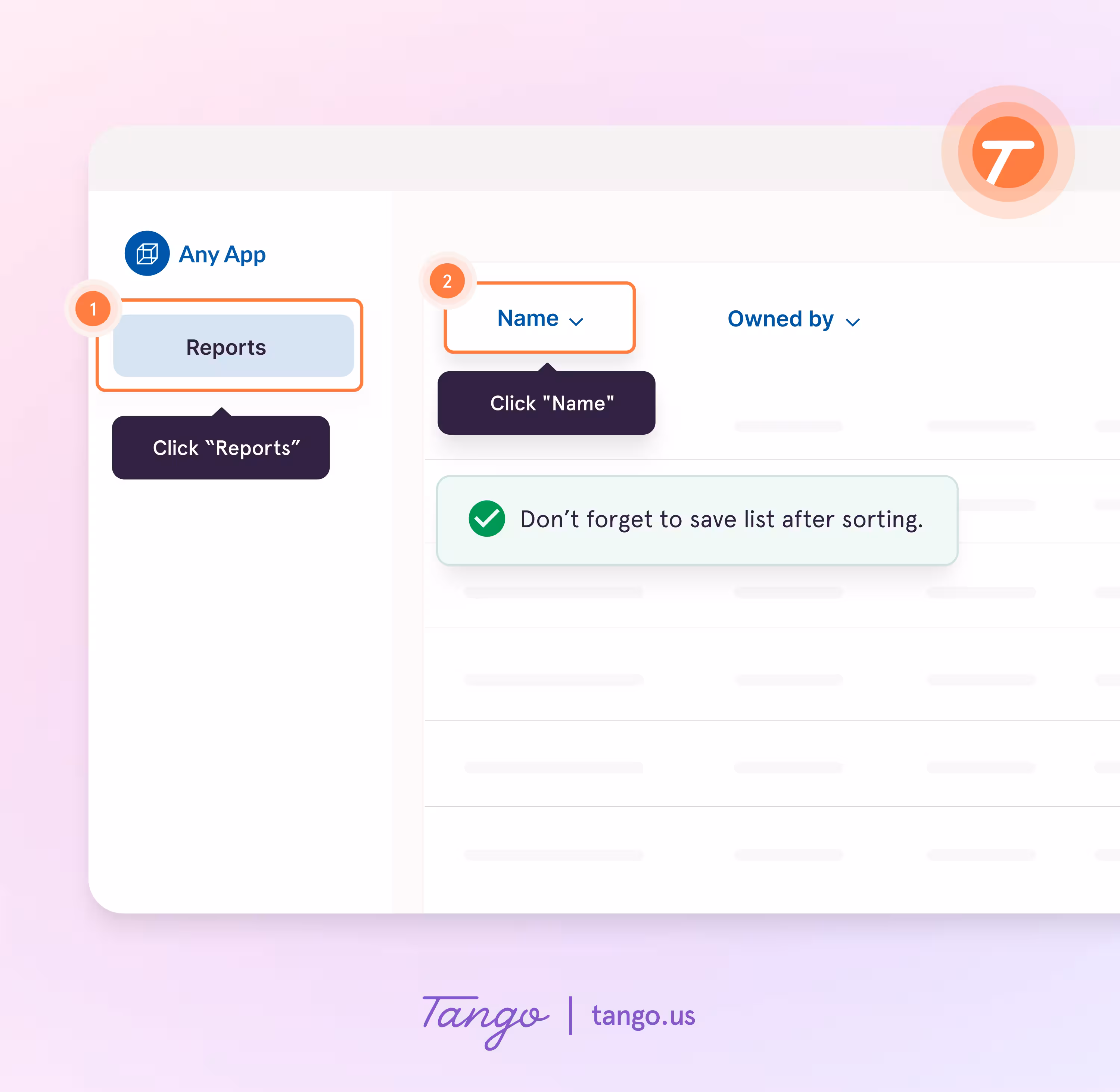 Tango Guide Me screenshot