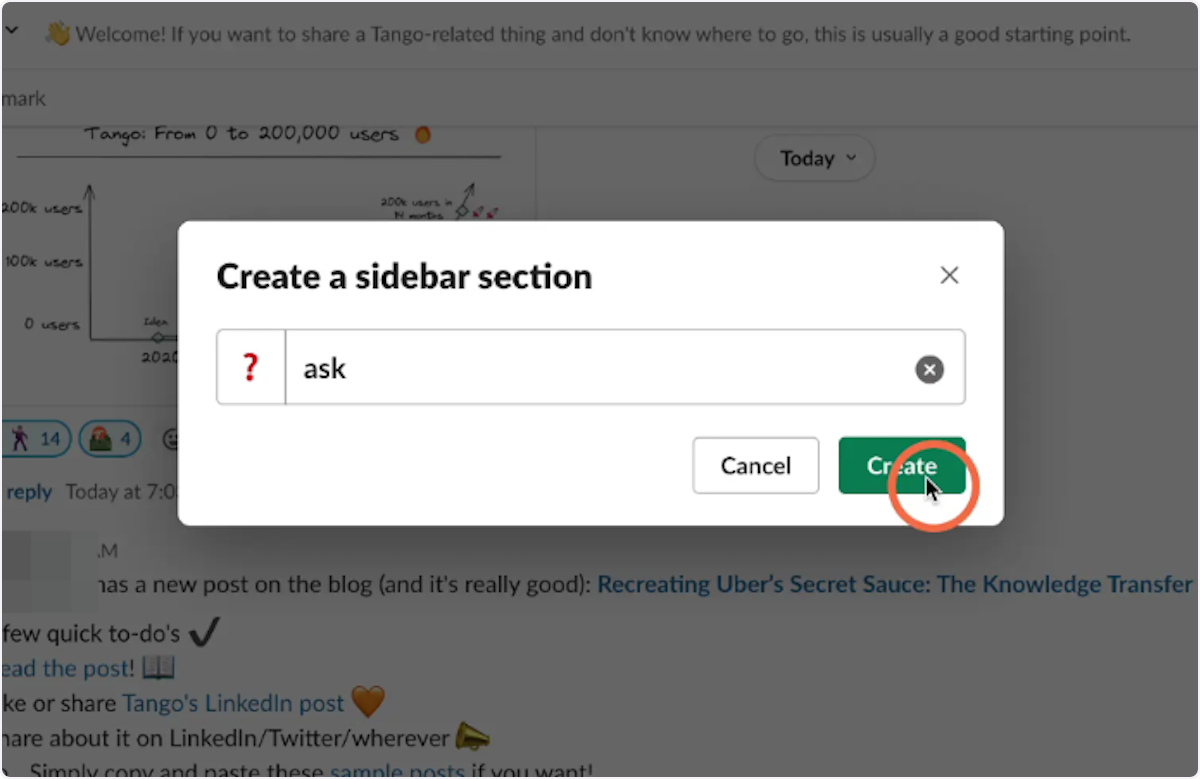 Click Create