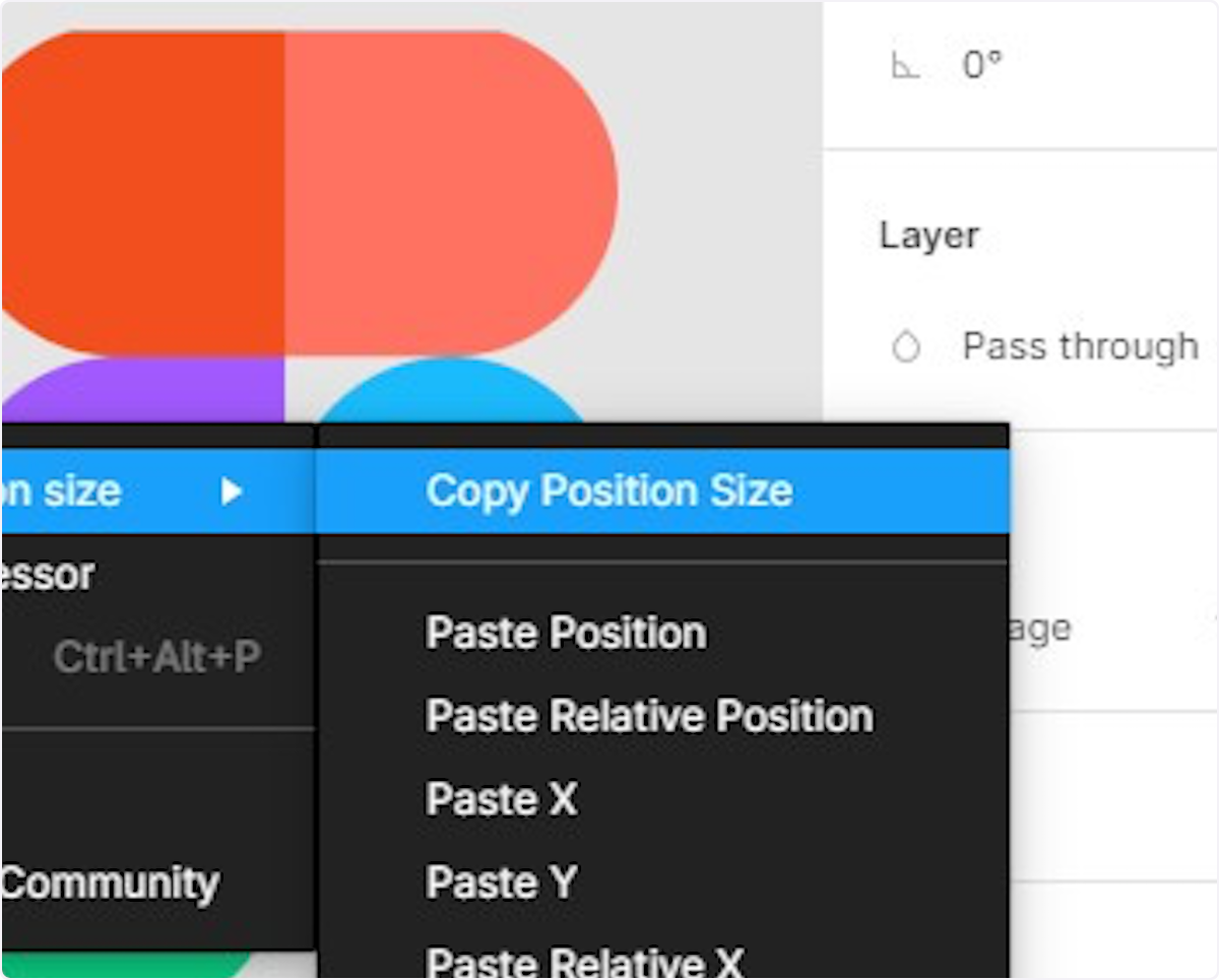 Now go to Plugins โ Copy paste position size -> Copy Position Size