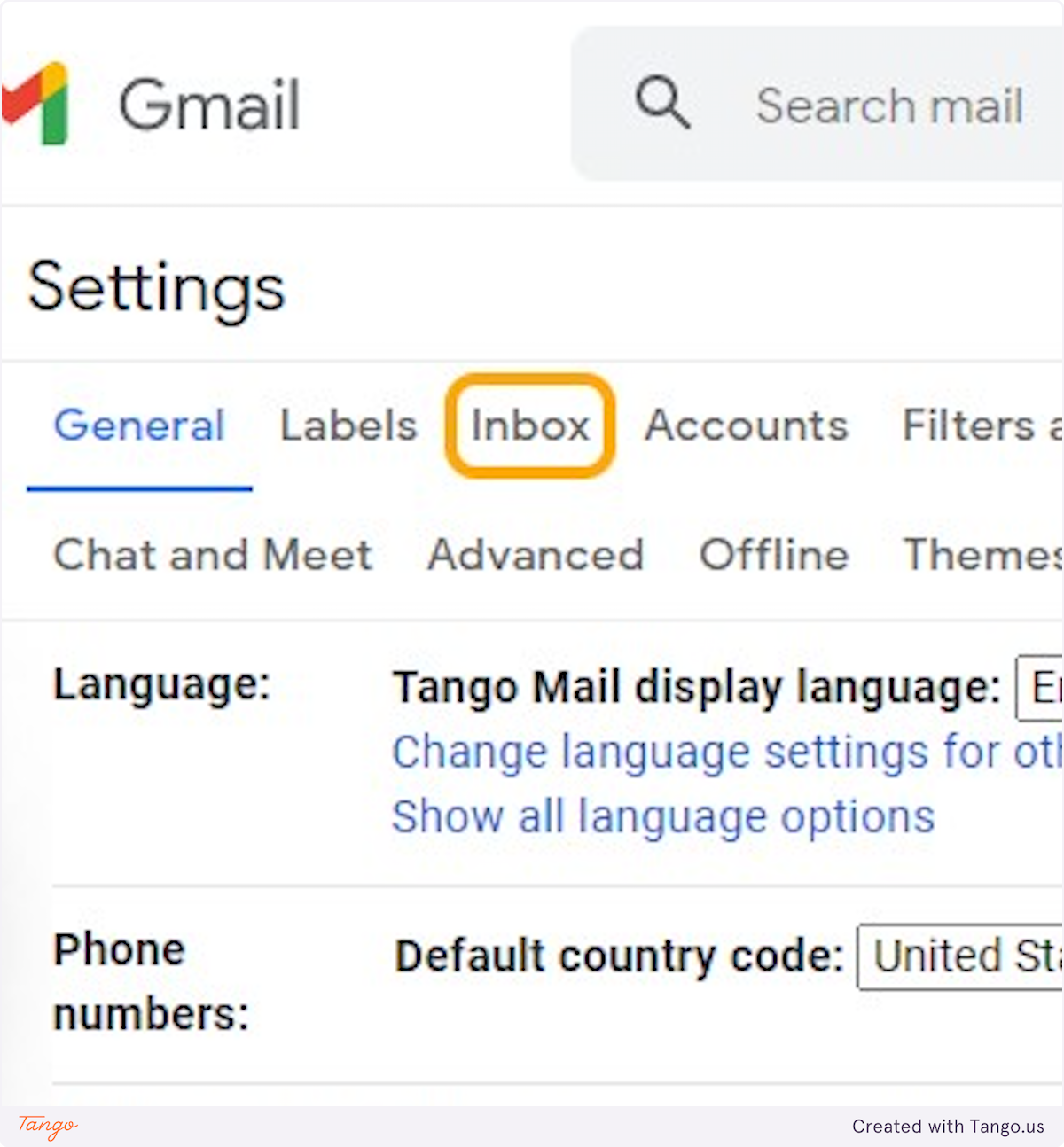 📬 Once you've selected your Stars, head on over to Inbox settings