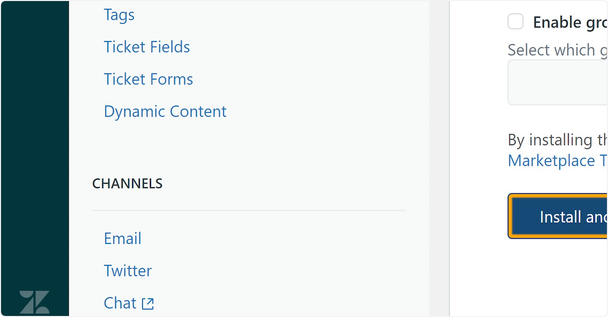 Click on Install another to Complete